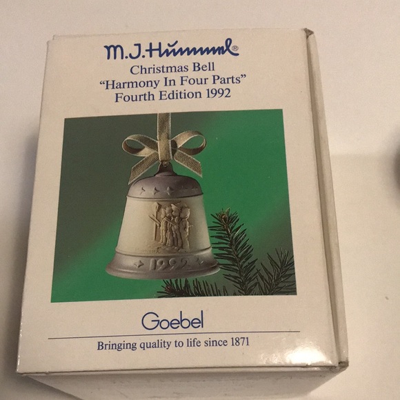 Goebel Hummel Christmas Bell Harmony in Four Parts Fourth Edition 1992 - Picture 8 of 10
